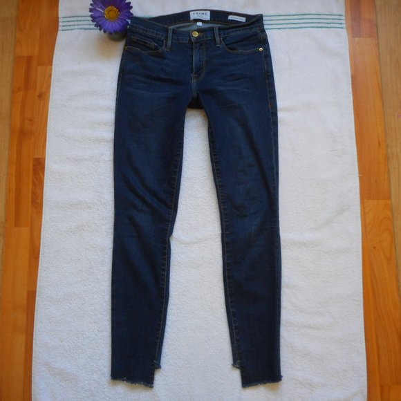 FRAME Jeans Size 27 Mid Rise Skinny Denim - Picture 6 of 13